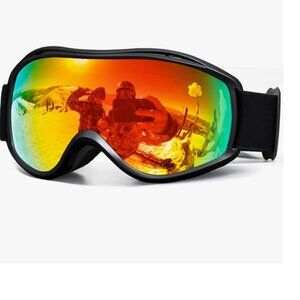 Ski Orange Goggles